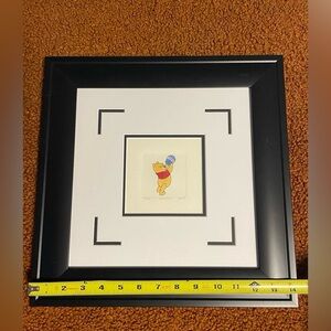 Framed and Matted Winnie the Pooh Artwork